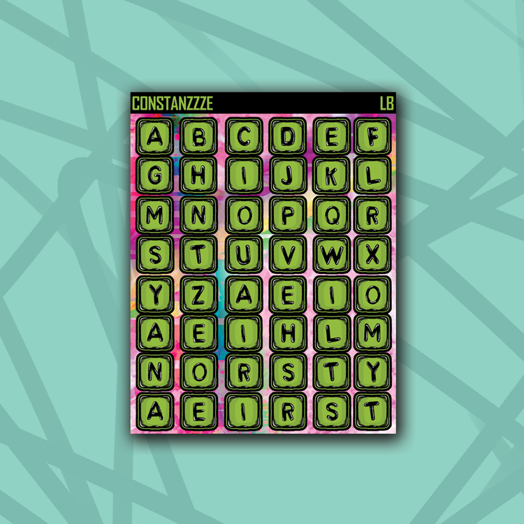 Y2K Medium Bead Letters