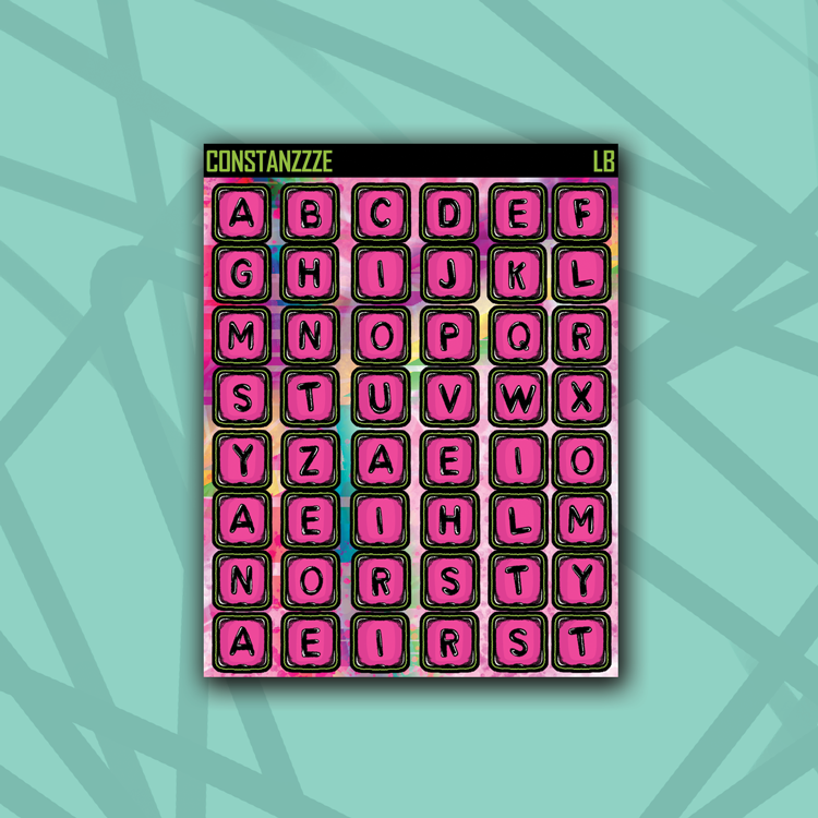 Y2K Medium Bead Letters