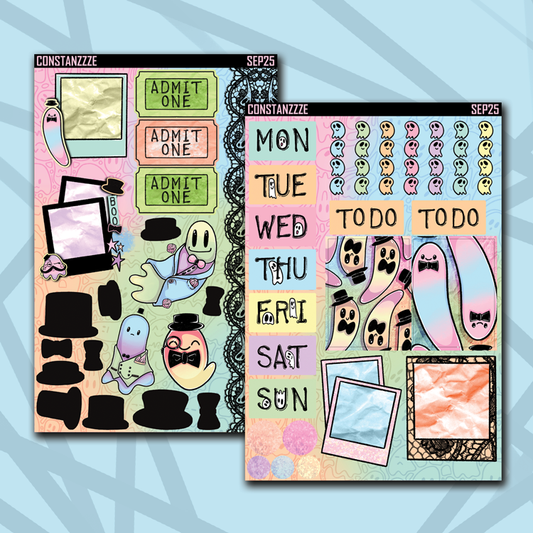 Pastel Dapper Boos Journaling Kit