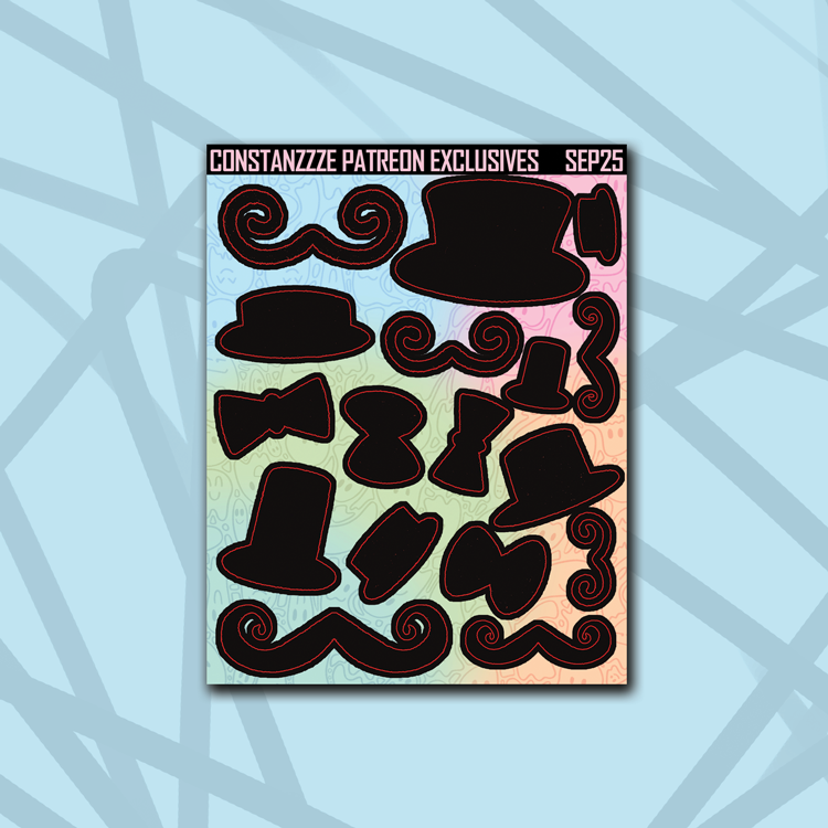 Pastel Dapper Boos Base Deco Sheet Bundle