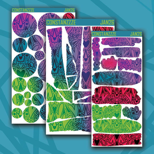 Queen of Hearts Doodle Layering Bundle