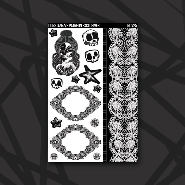 Skull Witch Winter Journaling Kit