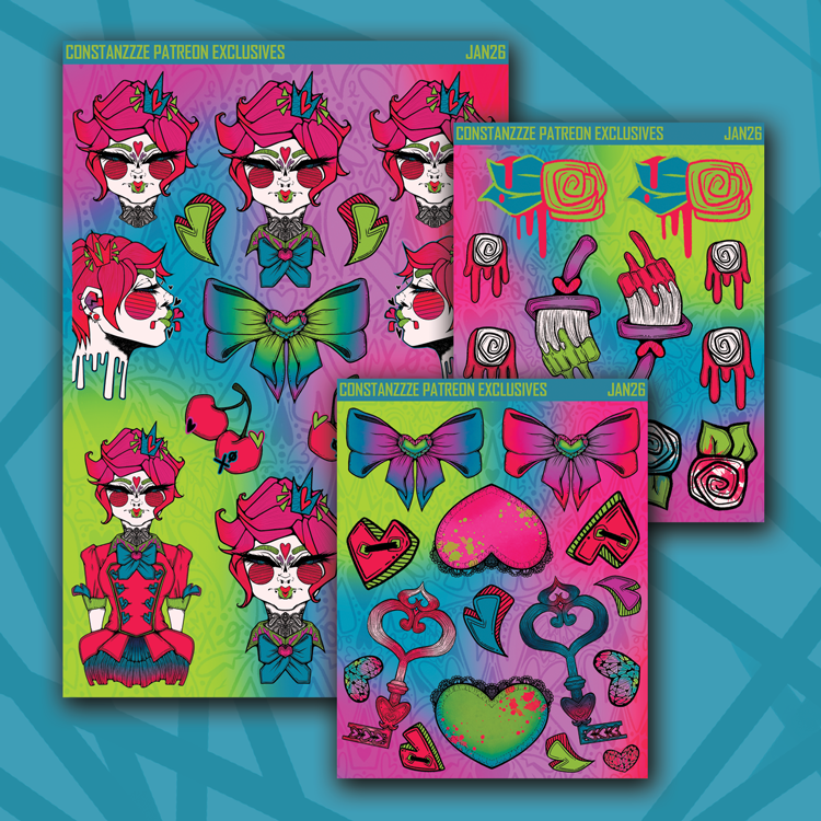 Queen of Hearts Base Deco Sheet Bundle