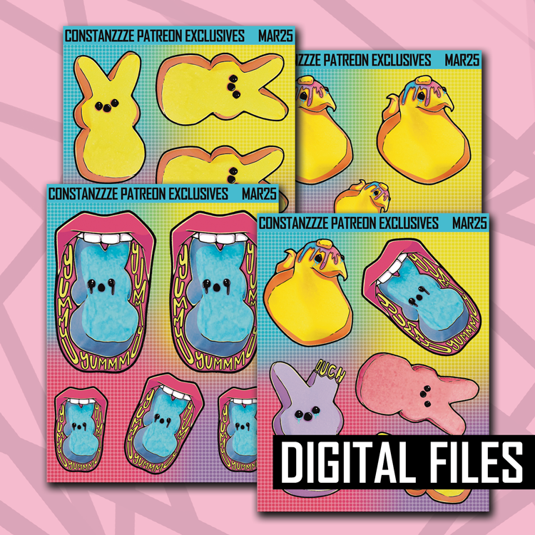Digital My Peeps Small Deco Sheet Bundle