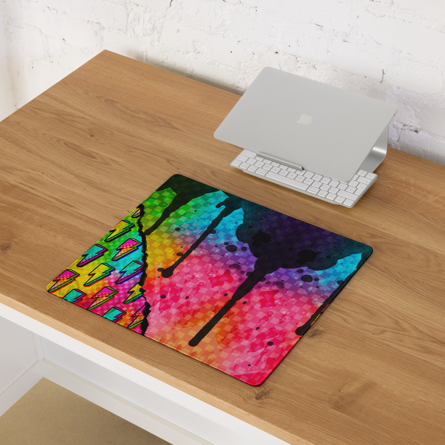 Splatter Rip Desk Mat