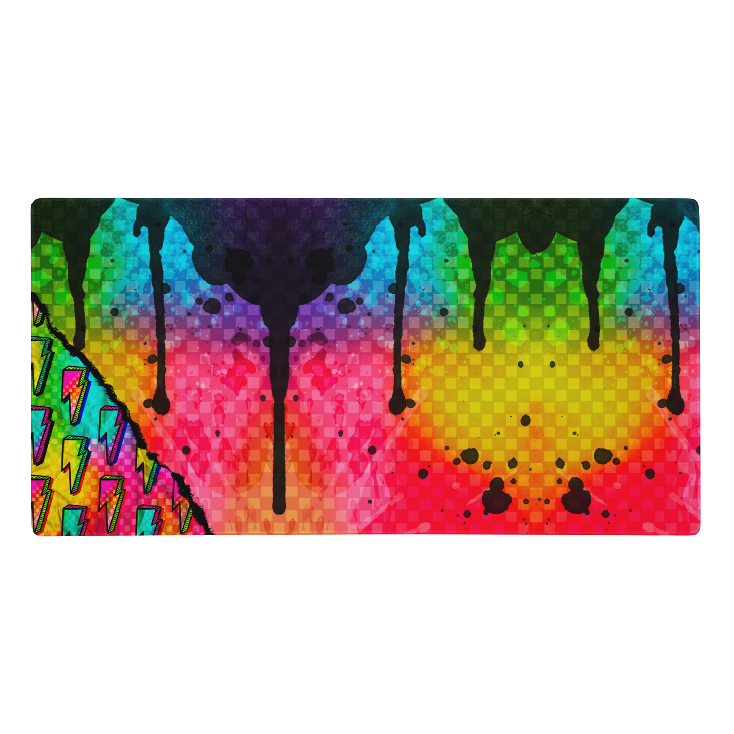 Splatter Rip Desk Mat