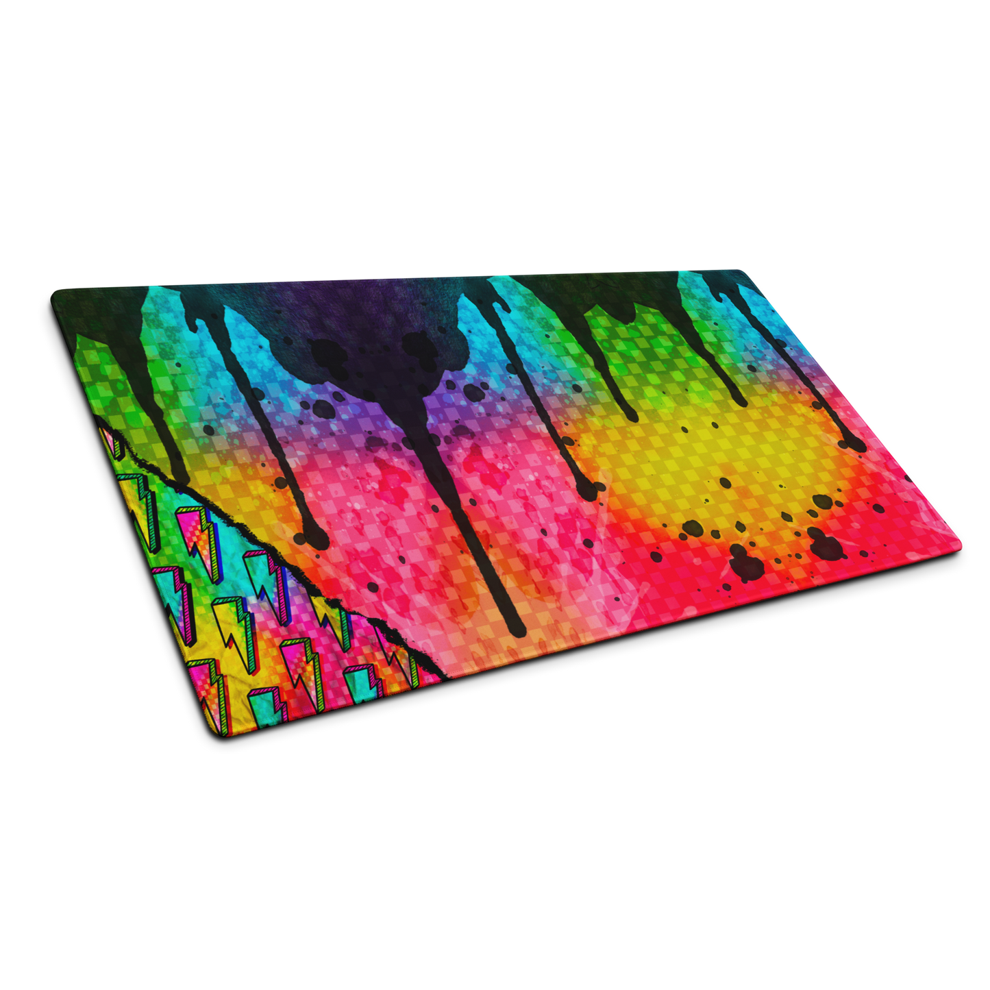 Splatter Rip Desk Mat