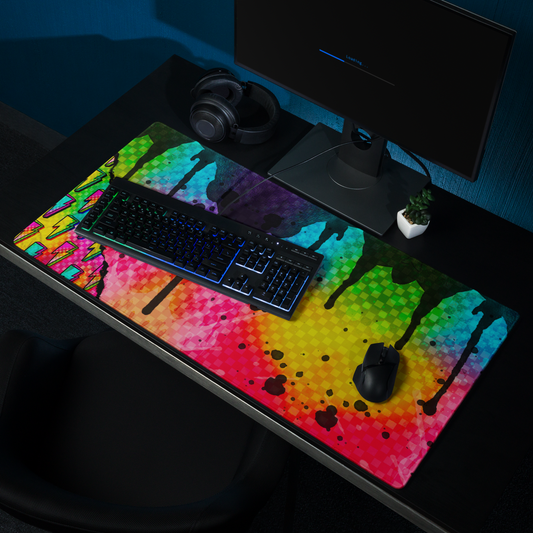 Splatter Rip Desk Mat