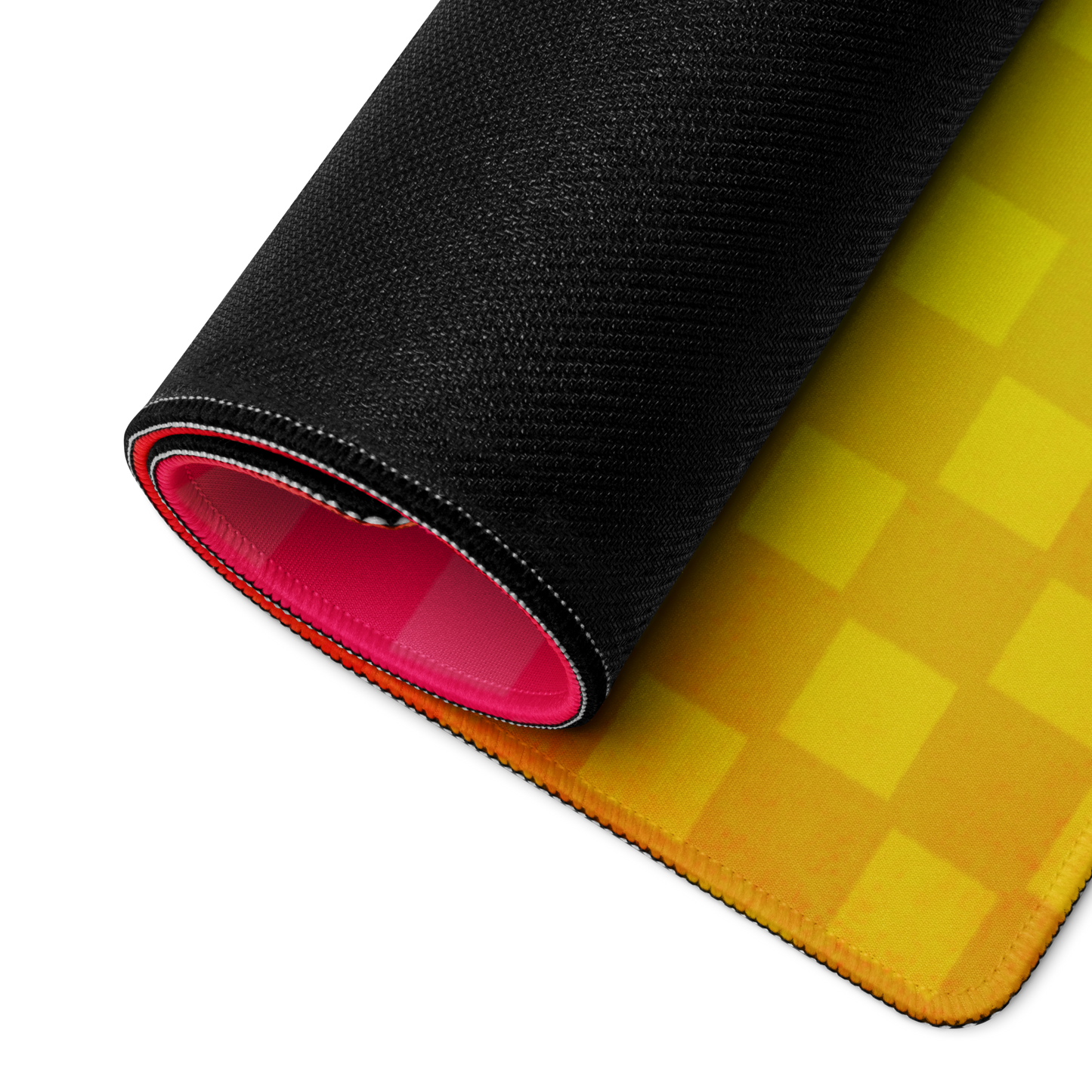 Rainbow Checker Desk Mat