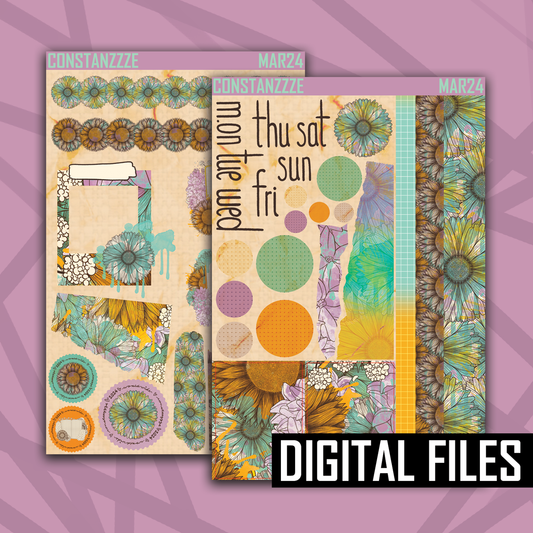 Digital Planners Bloom Journaling Kit Addon