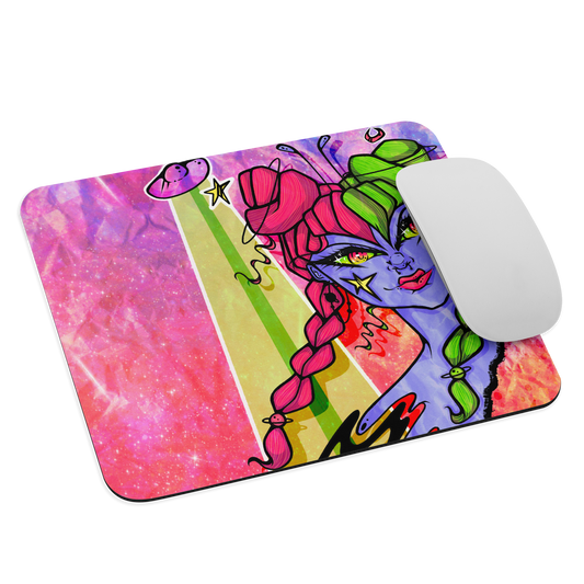 Space Girl Mouse Pad