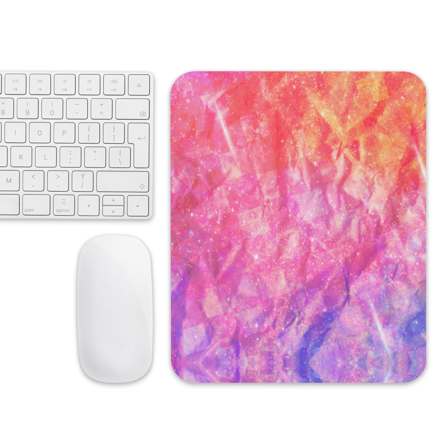 Paper Galaxy Mouse Pad